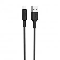 Cablu Hoco X25 Soarer USB 2.0/USB Type-C, Black Cablu Hoco X25 Soarer USB 2.0/USB Type-C, Black