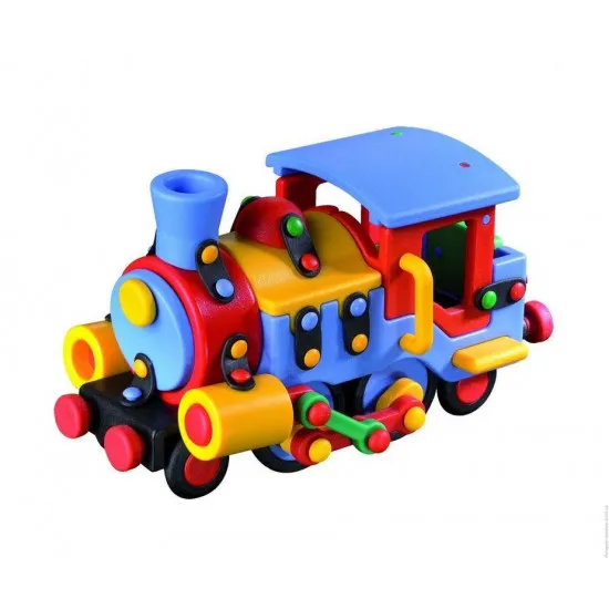 Mic-O-Mic 089.027 Constructor din plastic  «Locomotiva mare»