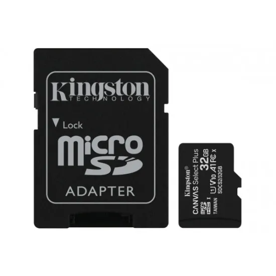 Сard de memorie microSDXC 32 GB Kingston Canvas Select Plus (SDCS2/32GB)