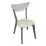 Стул Eva Cameroon White/Grey PU