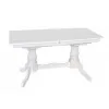 Masă de bucătărie extensibilă Eva HV-32V, White
