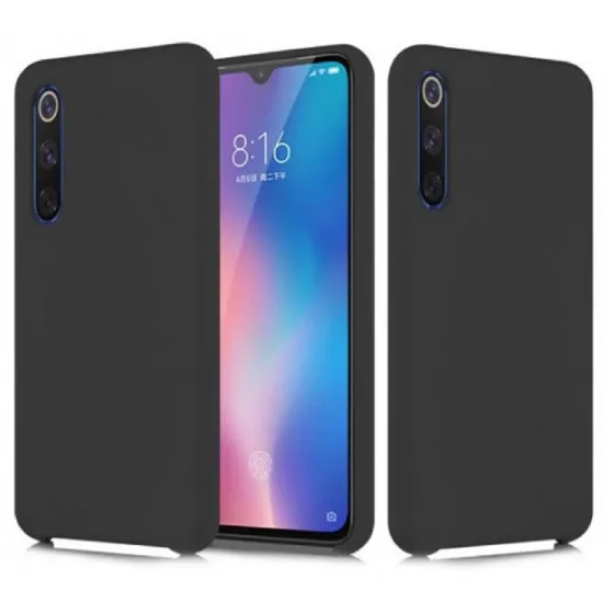 Husă Helmet Liquid Silicone pentru Xiaomi Redmi 9A, Black