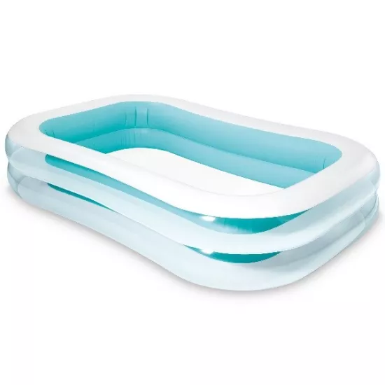 Piscină gonflabilă pentru copii Intex Family 56483, 262 x 175 x 56 cm, 770 l, de la 6 ani