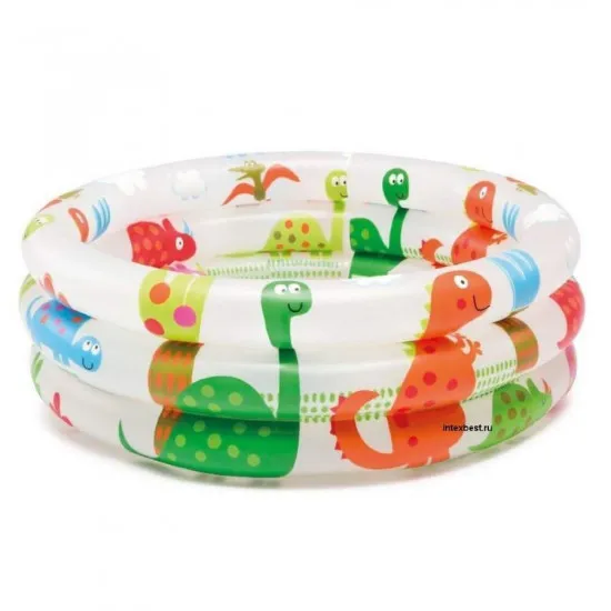 PiscinÄ? gonflabilÄ? pentru copii Intex Dinosaur 3-Ring 57106