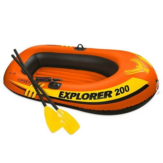 BarcÄ? Intex Explorer 200 cu vâsle È?i pompÄ? (58331)