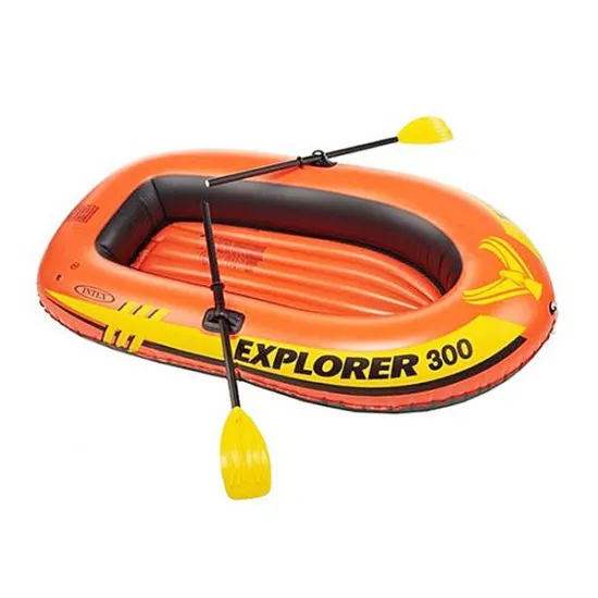 BarcÄ? Intex Explorer 300 cu vâsle È?i pompÄ? (58332)