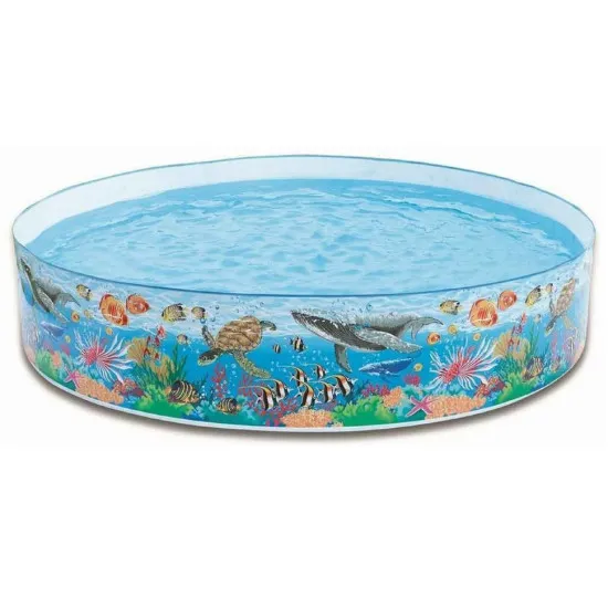 Бассейн детский жёсткий Intex Coral Reef Snapset 58472