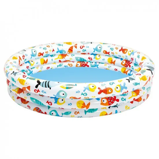 Piscină pentru copii Intex Fishbowl 59431, 132 x 28 cm, 204 L