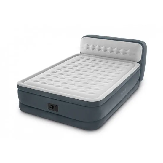 Кровать надувная Intex Ultra Plush Headboard Bed 64448