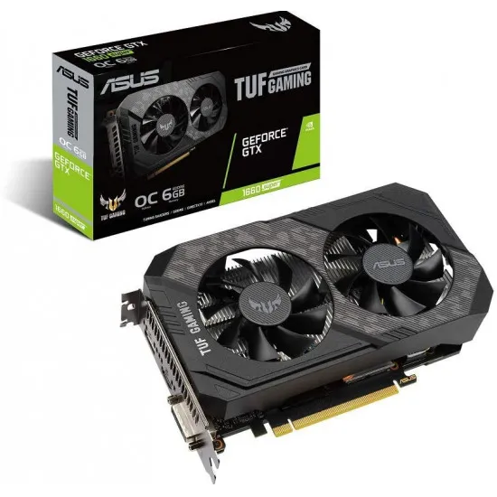 Placă video Asus TUF-GTX1660S-O6G-GAMING (6 GB/GDDR6/192 bit)