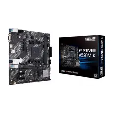 Плата материнская ASUS PRIME A520M-K (AM4/AMD A520) Плата материнская ASUS PRIME A520M-K (AM4/AMD A520)