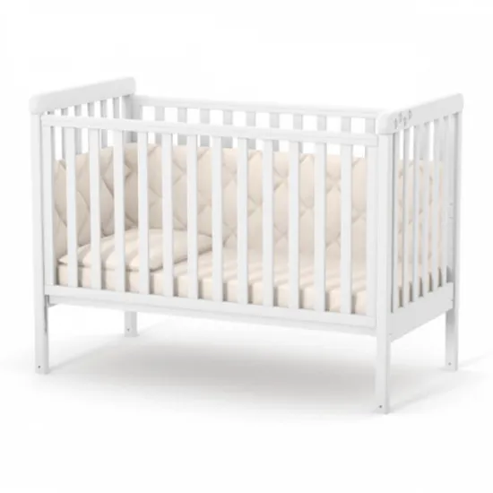 Pătuț-transformer Veres VR 12.3.1.7.06 ЛД12 White (60x120 cm)