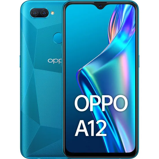 Smartphone Oppo A12, 4 GB/64 GB, Blue