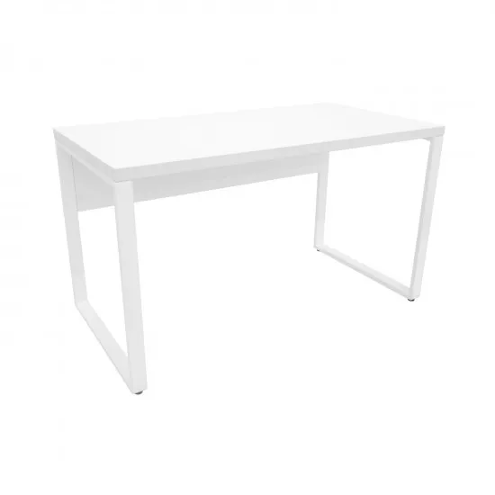 Masă oficiu DP B-130, White/White legs