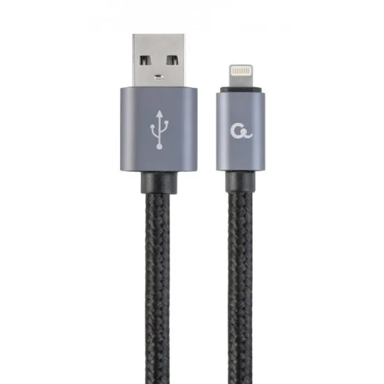 Кабель Cablexpert USB 2.0/Lighting, Black (CCB-mUSB2B-AMLM-6)