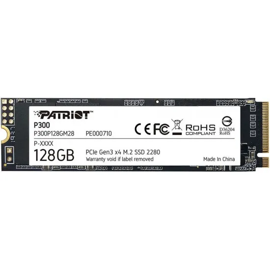 M.2 Накопитель SSD 128 GB Patriot P300 (P300P128GM28)