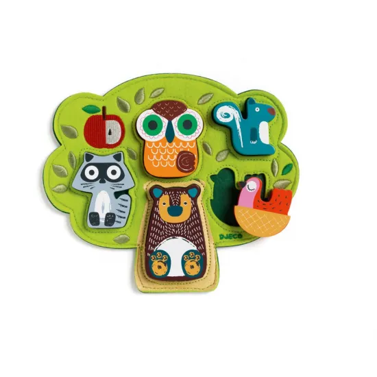 Djeco DJ01039 - PUZZLE IN RELIEF - OSKI