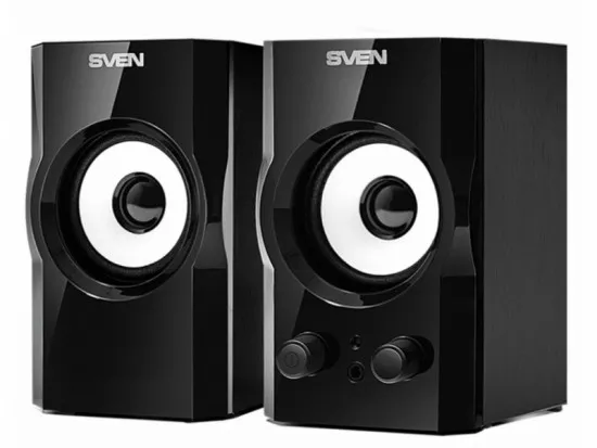 Колонки Sven SPS-605 Black (2.0/6 Вт)