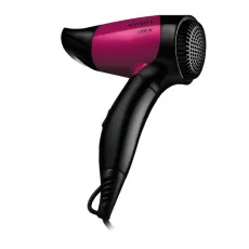 Uscător de păr compact MAXWELL MW-2007, 1200 W, Black/Pink Uscător de păr compact MAXWELL MW-2007, 1200 W, Black/Pink