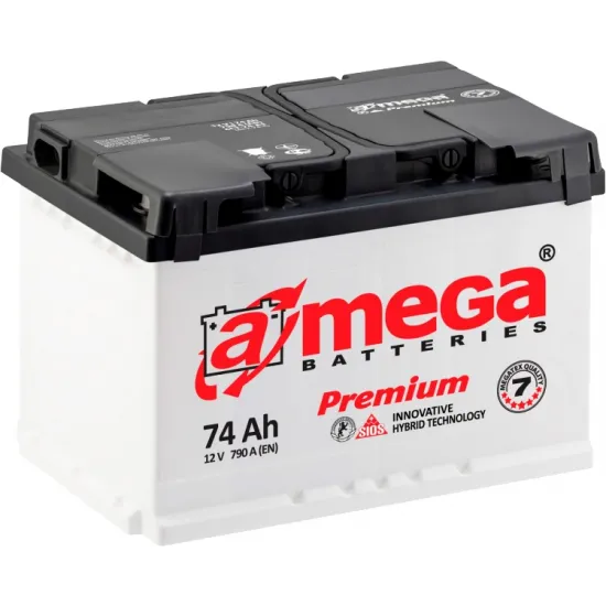 Аккумулятор 75 Ач Amega Premium