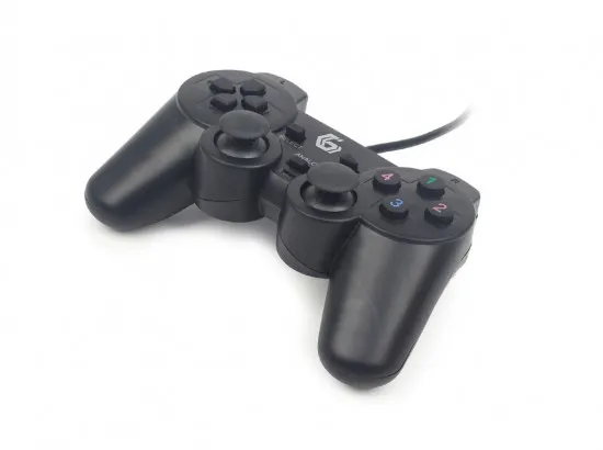Gamepad Gembird JPD-UDV-01 Black (USB)