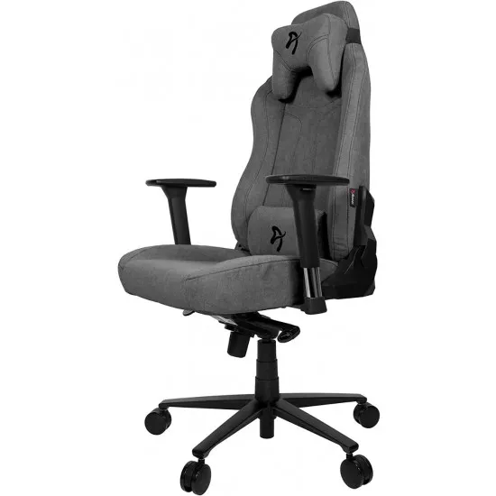 Fotoliu gaming Arozzi Vernazza Soft Fabric, Ash Grey