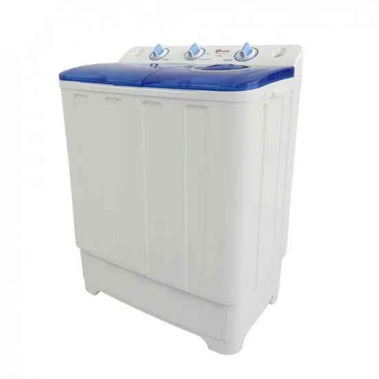 Maşină de spălat semiautomată Lumix LU 75-108S-5 (+pompa) White/Blue (7.5 kg)