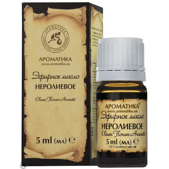 Эфирное масло Неролиевое 5 мл Aromatica