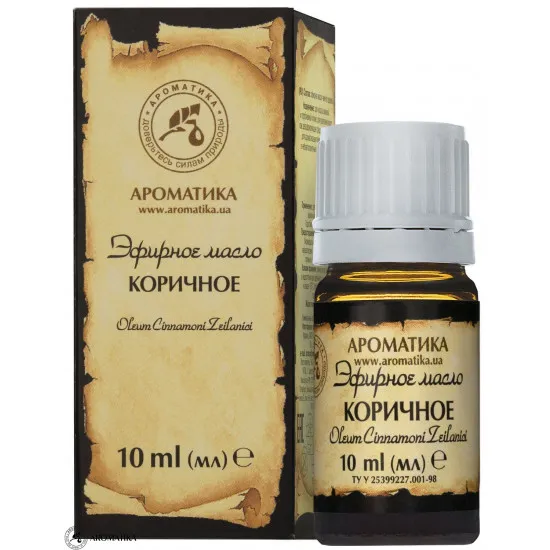 Эфирное масло Коричное 10 мл Aromatica