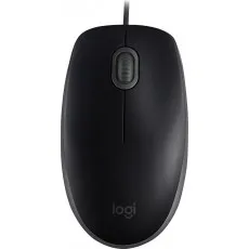 Mouse cu fir Logitech B110 Silent Black