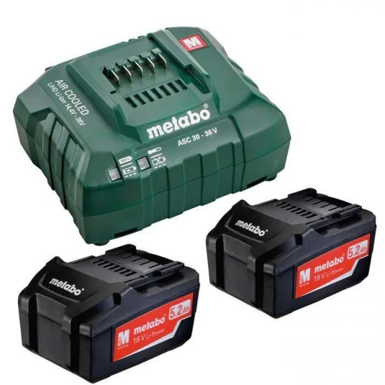 Батарея аккумуляторная Metabo 685051000 (18 В – 5.2 А·ч)