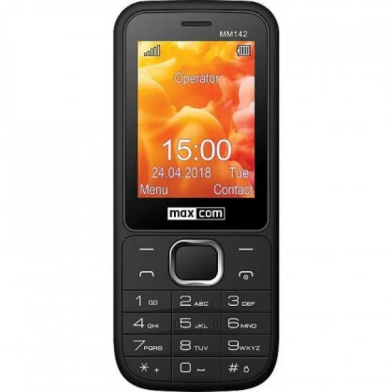 Телефон мобильный Maxcom MM142 (Black)