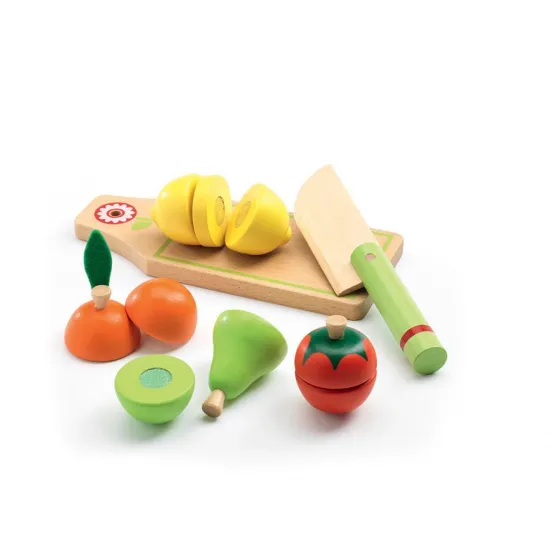Djeco DJ06526 - JOC DE ROL - FRUCTE SI LEGUME SPRE TAIERE