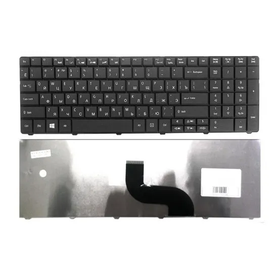 Keyboard Acer Aspire E1-531 E1-521 E1-571 E1-732 E1-772 TravelMate P253 P453 5335 5542 5735 7740 8571 8572 ENG/RU Black