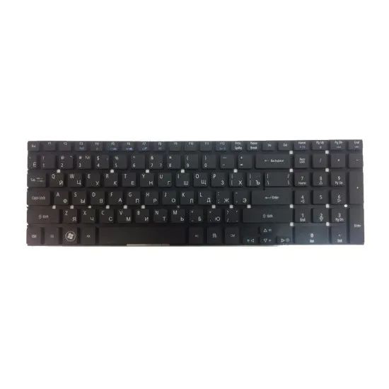 Keyboard Acer Aspire V3-571 5755 5830 V3-551 V3-572 V3-731 V3-771 V3-772 E1-530 E1-532 E1-522 E1-510 E1-570 E1-572 E1-731 E1-771 ES1-512 ES1-711 E5-511 E5-521 E5-531 E5-551 E5-571 E5-572 w/o frame ENG/RU Black