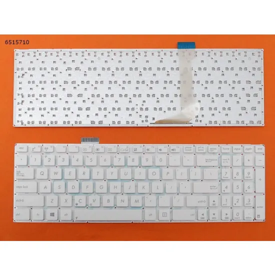 Keyboard Asus E502 E502S E502M E502MA E502SA E502NA w/o frame "ENTER"-small ENG/RU White