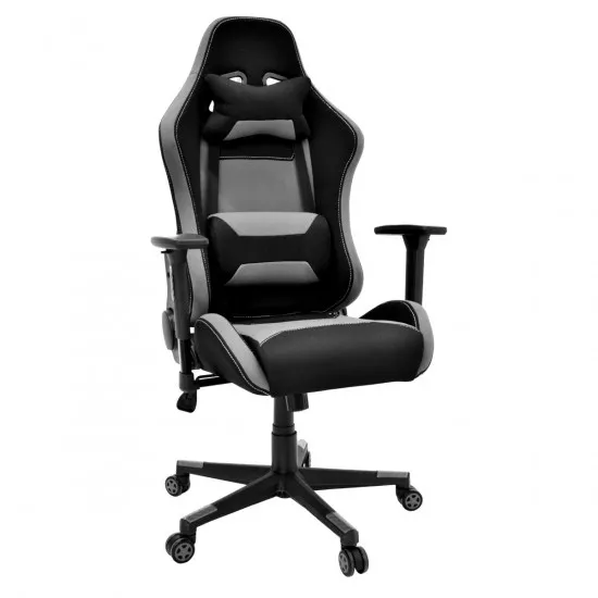 Fotoliu de gaming DP BX-3760, Black/Grey