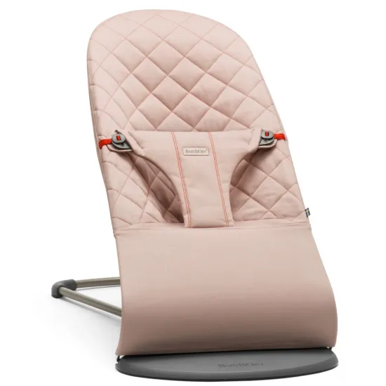 Balansoar BabyBjorn Bliss Old Rose/Bumbac