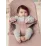 Balansoar BabyBjorn Bliss Old Rose/Bumbac