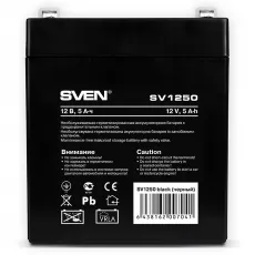 Acumulator UPS Sven SV1250 (SV-0222005), 12 V 5 Ah Acumulator UPS Sven SV1250 (SV-0222005), 12 V 5 Ah