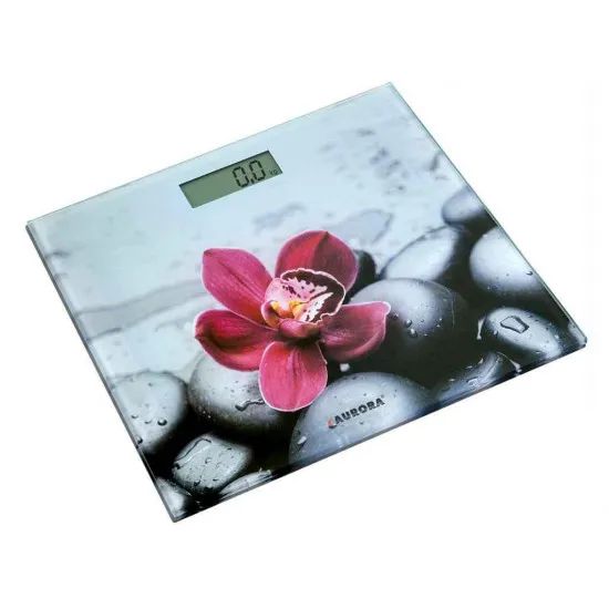 Cântar de podea Aurora AU4306, flowers