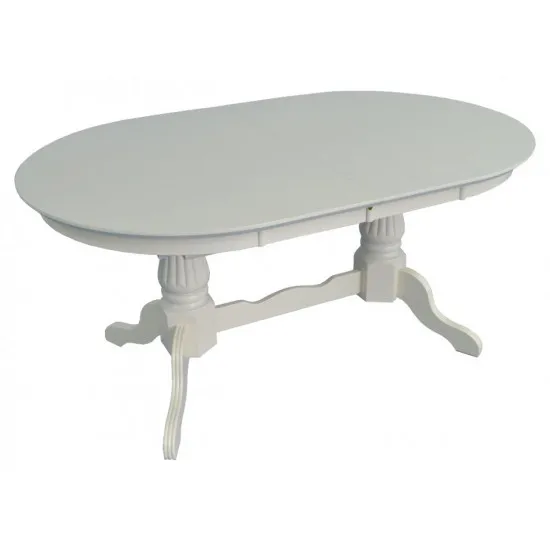 Masă de bucătărie extensibilă Eva HV-33V, Cream Light