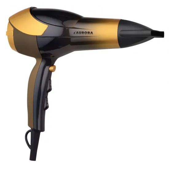 Uscător de păr Aurora AU3532, 2200 W, Black/Gold