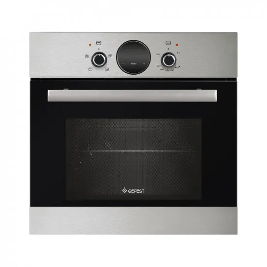 Духовка газовая Gefest ДГЭ 601-02 H7, Inox/Black