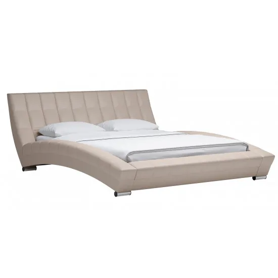 Кровать Нижегородмебель Оливия (200 x 160 см), Вик ТР 80 (Гранд Натурель )