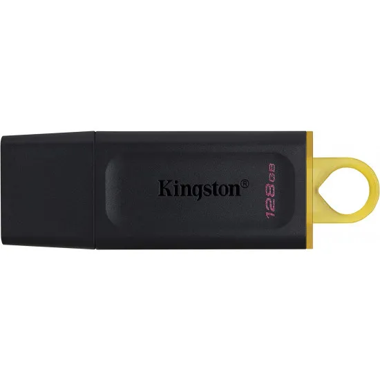 USB накопитель Kingston DataTraveler Exodia, 128 ГБ, Black/Yellow (DTX/128GB)