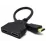 Adaptor video Cablexpert HDMI (M)/2x HDMI (F), Black (DSP-2PH4-04)