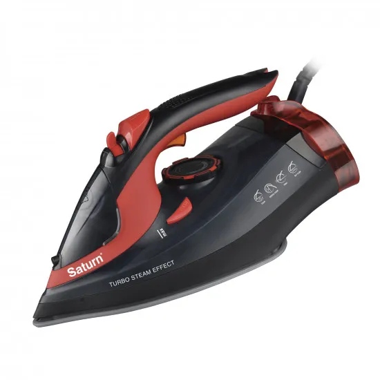 Fier de călcat Saturn ST-CC6110 Black/Red (2200 W)