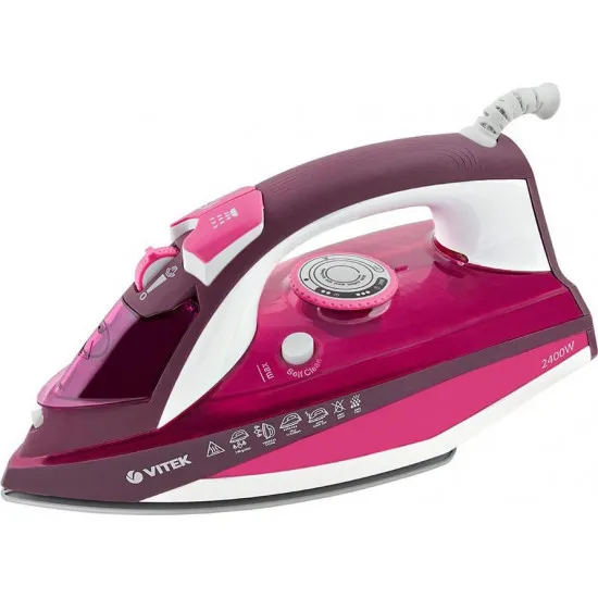Fier de călcat Vitek VT-1215 Pink (2400 W)