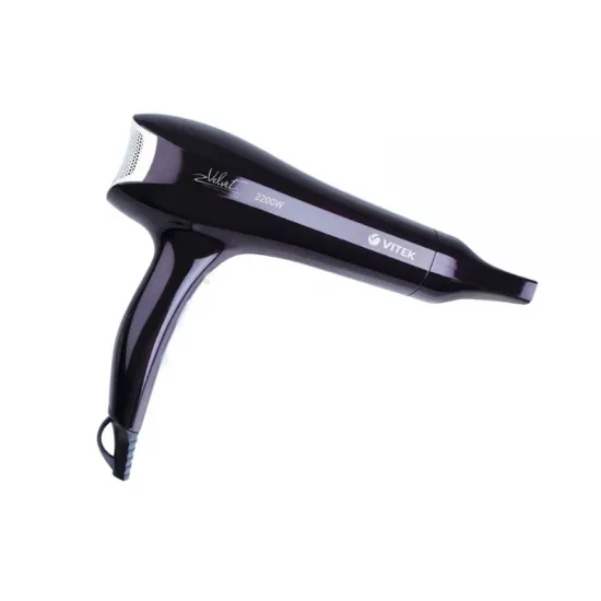 Uscător de păr Vitek VT-2249, 2200 W, Black/Silver